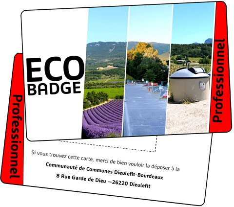 Ecobadge professionnels