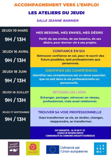 Les ateliers du jeudi