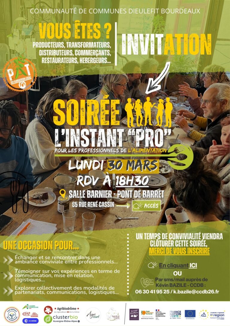 SOIRÉE L&rsquo;INSTANT « PRO »
