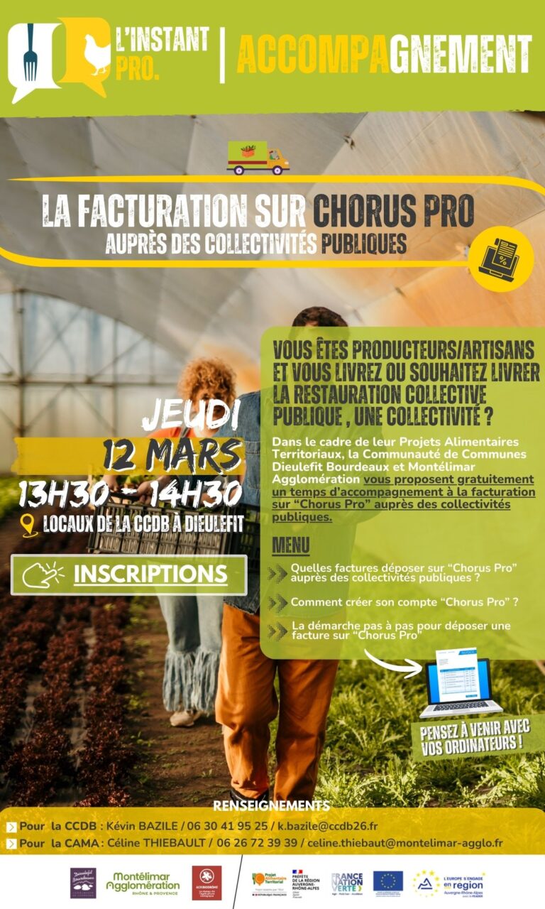 PAT : Accompagnement à la facturation sur Chorus Pro auprès des collectivités